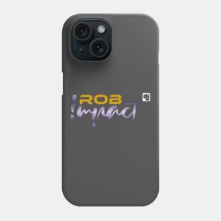 Rob Impact Graffiti Portrait - BROS on Audio Phone Case