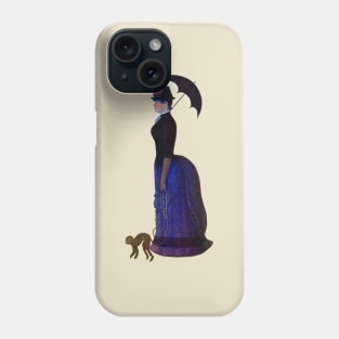 Lady with a Parasol Phone Case