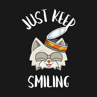 kittyswat Andy "Just Keep Smiling" T-Shirt