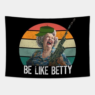 Betty White Funny Designs Tapestry