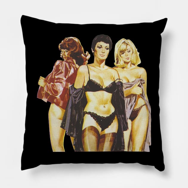 Bianchi - Strip Nude For Your Killer Pillow by Ebonrook Designs