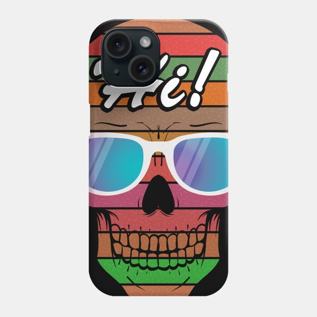 American Rough Halloween Illustrations Tee Shirts Phone Case by PhoenixDamn