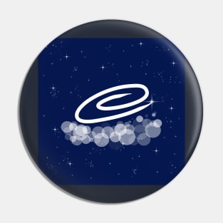 paperclip, office, stationery, secretarial work, fastening, technology, light, universe, cosmos, galaxy, shine, concept, illustration Pin