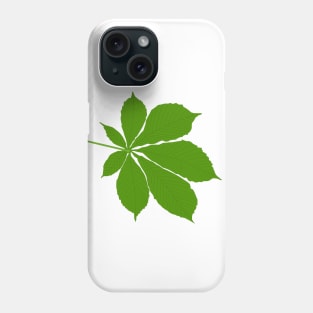 Chestnut leaves Phone Case