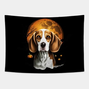 Halloween Beagle Tapestry