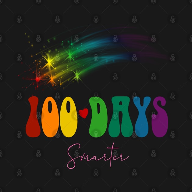 100 days smarter shooting stars groovy back to school by NIKA13