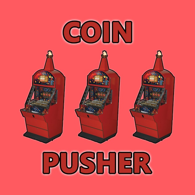 Coin pusher Big Win T-shirt by JamesBosh