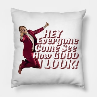 Anchorman - Good I Look Ron. Pillow