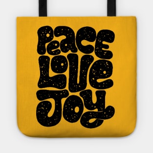 peace love joy Tote