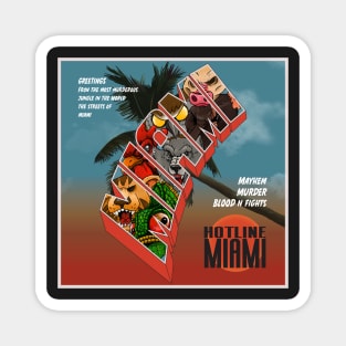 Hotline Miami Connection Magnet