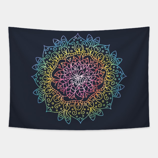 Swirls Tapestry by jdrdesign