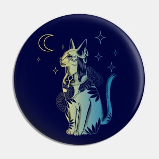 Moonlight bastet Pin