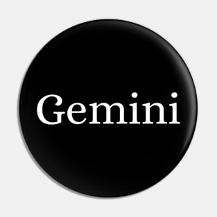 Gemini Pin