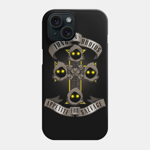 Junk N' Droids Phone Case by Spazzy Newton