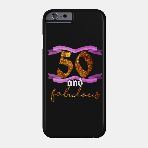 50th Birthday Fifty And Fabulous Bday Party T Shirt Birthday