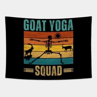 Goat Yoga Squad Tapestry