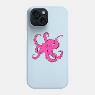 The playful octopus Phone Case