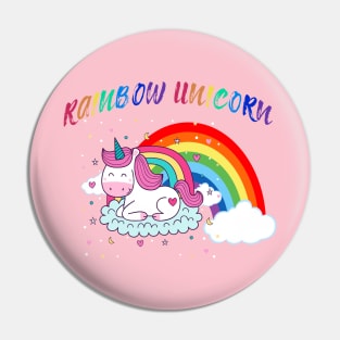 Rainbow Unicorn Cute Lover Pin