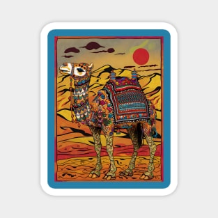 Decorated rajasthani camel Magnet