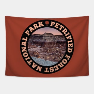 Petrified Forest National Park circle Tapestry