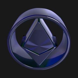 Ethereum - 3D - Laseray T-Shirt