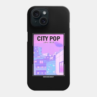 1980s Pastel Vaporwave City Pop Phone Case