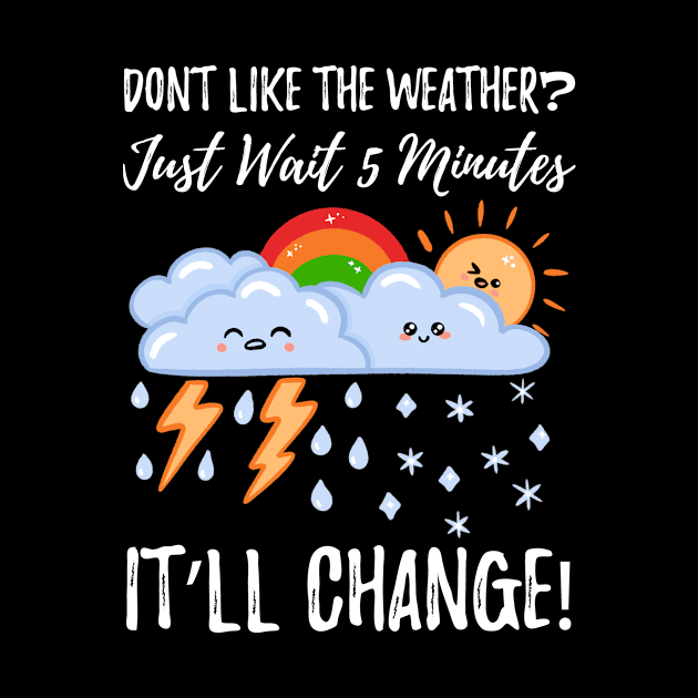 Meteorologist Funny Weather Kawaii by Sunburst Designs