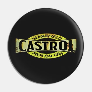 Castrol motor oil sign Pin