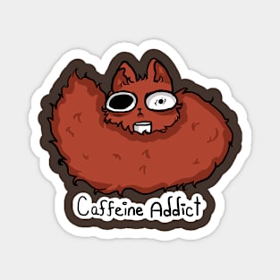 Caffeine dependent Squirrel Magnet