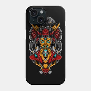 Geisha Mecha Red Phone Case