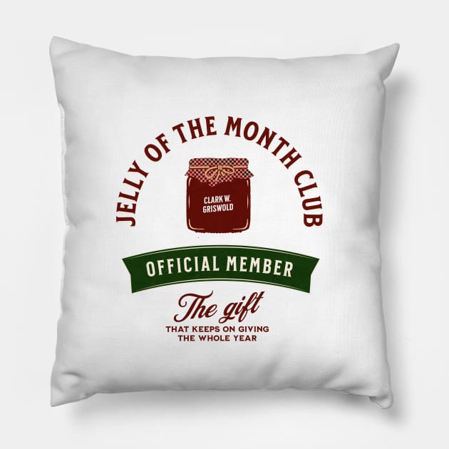 Jelly of the month club - official member Pillow by BodinStreet