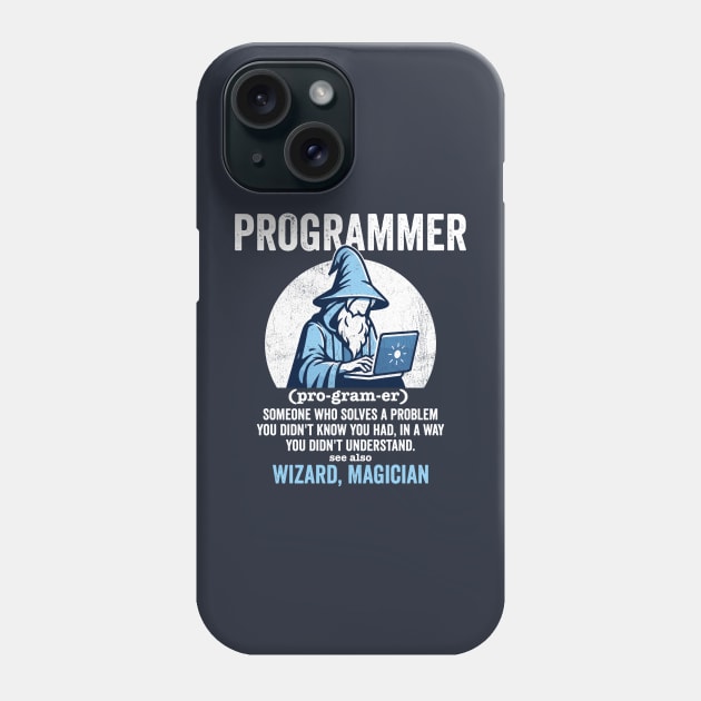 Programmer Funny Definition Phone Case by DetourShirts