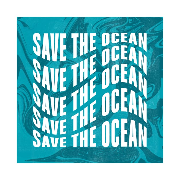 Save the ocean waves by stu-dio-art