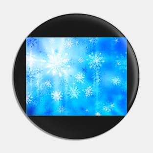 Sparkling Snowflakes Pin