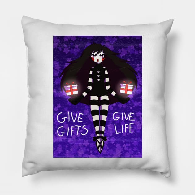 The Marionette Gijinka Pillow by spaceagebarbie