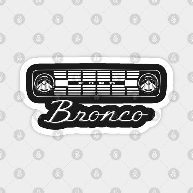 1966-1977 Bronco Grille Magnet by The OBS Apparel