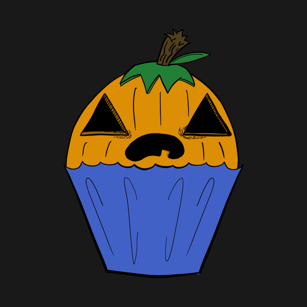 Pumpkin Cupcake by Fool King Media