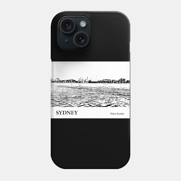 Sydney Nova Scotia Phone Case by Lakeric