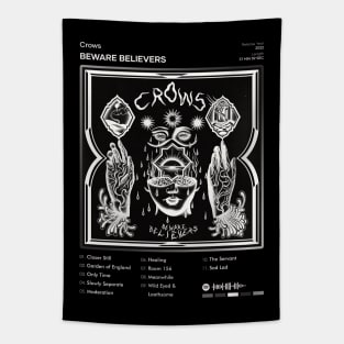 Crows - Beware Believers Tracklist Album Tapestry