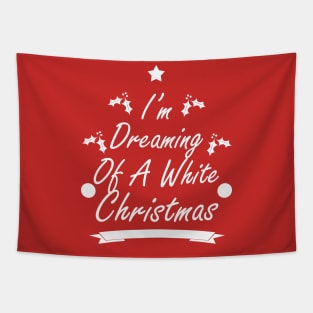 White Christmas Tapestry