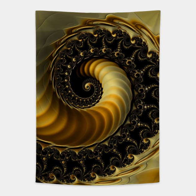 Golden Spiral Tapestry by Mistywisp