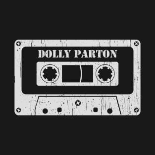 Dolly Parton - Vintage Cassette White T-Shirt