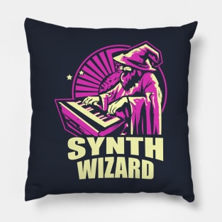 Synth Wizard Pillow