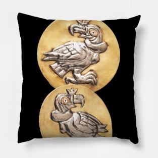 2 Gold Condors Pillow