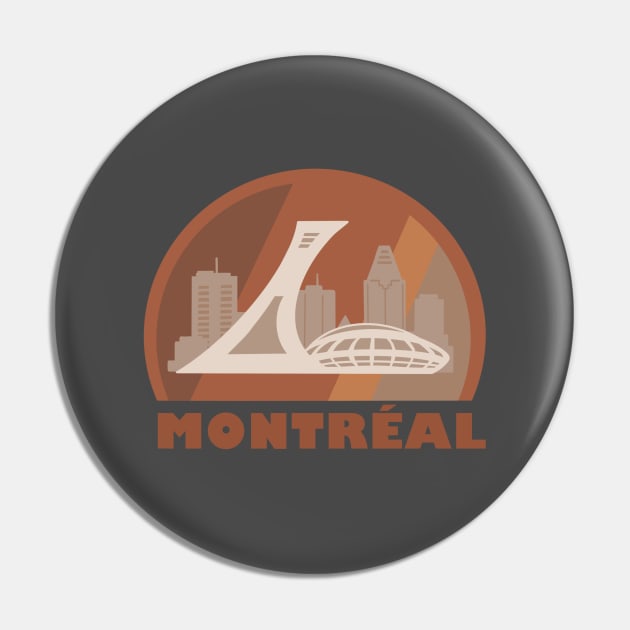 Montreal Pin by Tanimator