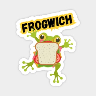 cute frog-witch Magnet