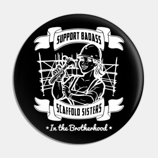 Support Badass Sisters Pin