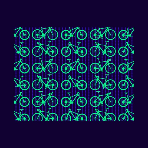 Bicycle pattern over bike chain by Drumsartco