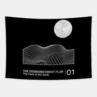 The Dismemberment Plan  / Minimalist Graphic Artwork Design Tapestry