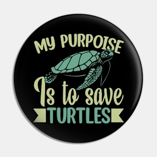 Turtles Sea Turtles Pin